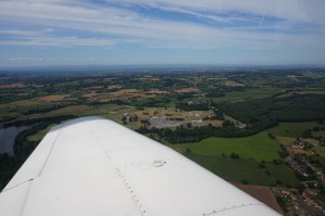 Oulton Park from the air